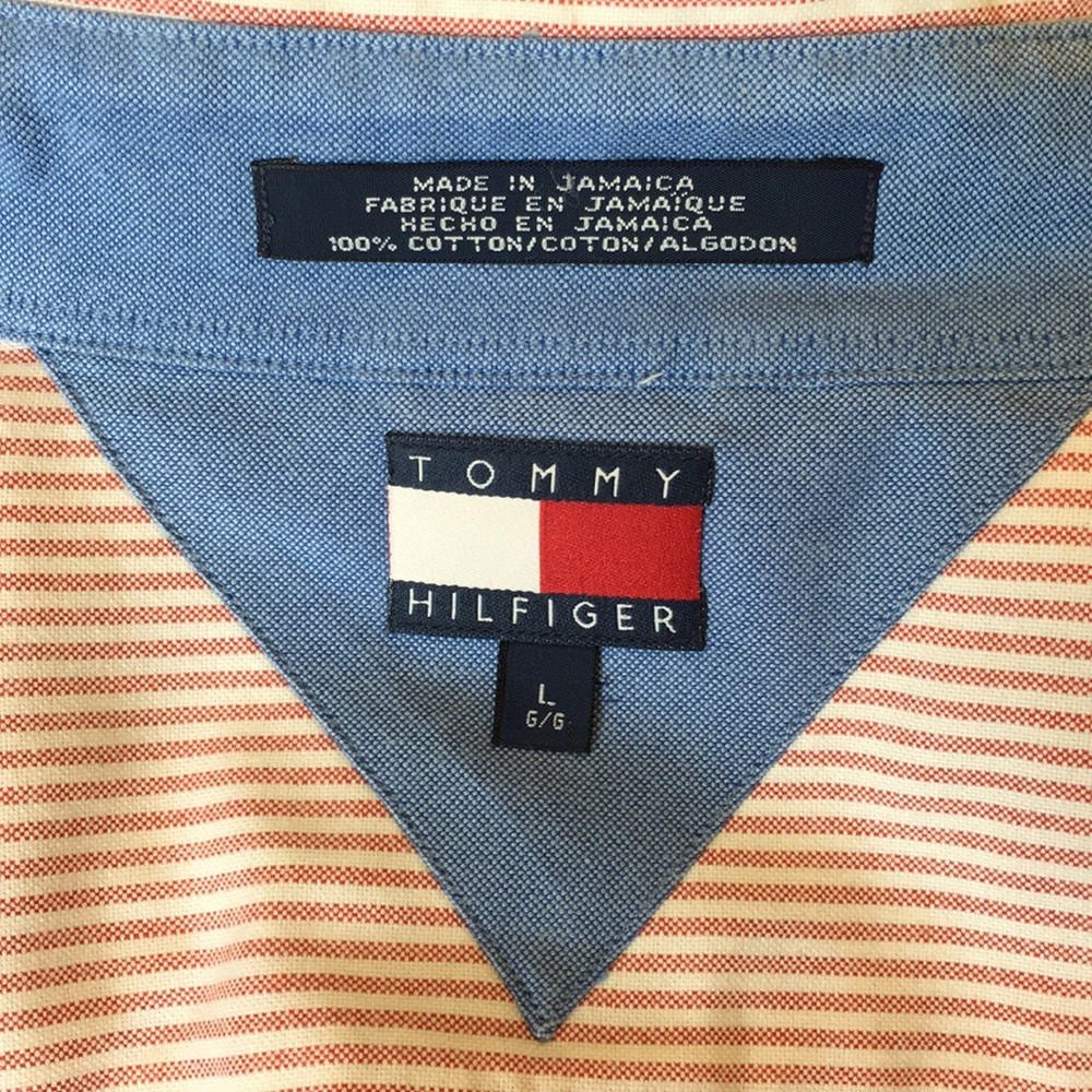 Tommy Hilfiger button down dress shirt business